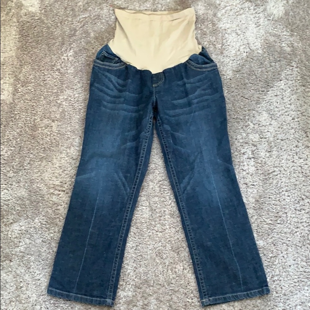 💥4/$25💥 Maternity Jean 3/4 Length Capris